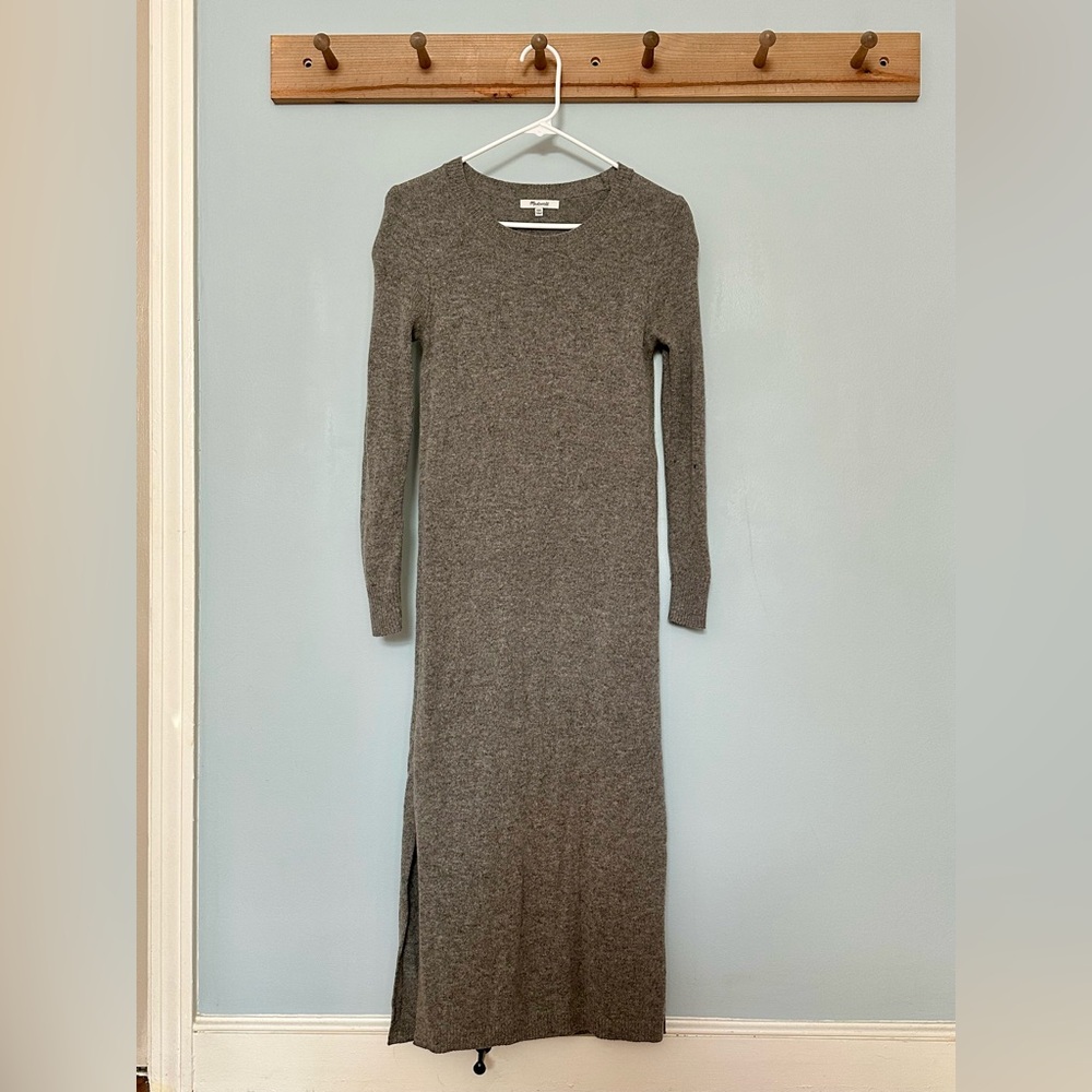 Madewell midi sweater dress